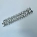 Sarah Coventry silver tone vintage pineapple bracelet in original box Photo 5