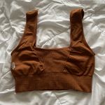 Free People Movement Square Neck Brown Tank Top Photo 0