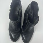 Born Shoes Born Black Leather Ankle Boots Size 8M  Photo 1
