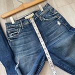 Mother Superior Jeans the swooner crop distressed womens Blue (size 25) designer Photo 8