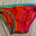 ABS Allen Schwartz Women’s  Size 6 Multicolor Swim Bikini Bottom NWT Photo 0