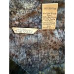 Trevan Vintage Skirt Size 12 Large Fit and Flare Cotton Box Pleats Midi Y2K Blue Photo 6