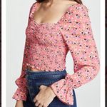 Likely Womens  Arabella Smocked Long Sleeve Top size XS Photo 2