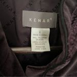 Kenar Burgundy Velvet Military Style Photo 9