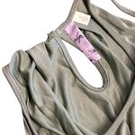 Alya Green Blocked Spaghetti Strap Mini Sundress Photo 3