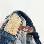 Driftwood  Floral Embroidered Audrey Raw Hem Jeans Size 31 Photo 8