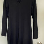 EUC | By & By women’s cutout choker neck sweater dress‎ — small Black Photo 0
