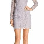 Dress the Population NWT  Ash Metallic Silver & Gold Lace Mini Dress Photo 0