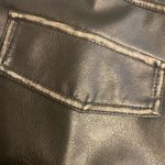 NWOT VEGAN LEATHER SKORT Size M Photo 4