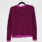 Charter Club  2 ply cashmere pink in pink gold accent buttons cardigan size S Photo 2