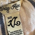 Indigo Rein wide leg pants with Green and Blue Stripes Photo 4