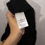 Mittoshop NWT Black One Shoulder Satin Romper Size Small Photo 10