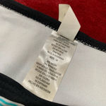 Hula Honey NEW Women's Bikini Bottoms Size M Black White aqua Photo 2