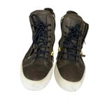 Giuseppe Zanotti Giuseppe Zannoti Brown Leather DONNA High Top Sneaker Size 37.5 Photo 2