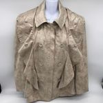 INC International Concepts Woman Faux Animal Textured Jacket Woman's Plus One Sz Size 0X Photo 3