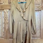 EXPRESS - Ruffle Long Sleeve Dress Photo 0