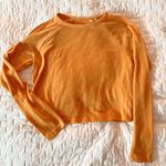 PacSun Basics Marigold Long Sleeve Crop Top Size XS Photo 0