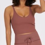 Vuori  Ribbed Crop Tank Top Photo 0