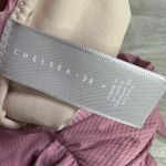 Chelsea28 Belted Textured One-Piece Swimsuit Pink Women’s Small Photo 4