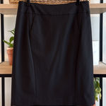 Loft Ann Taylor  Black Career Pencil Skirt w/Pockets, 8 Photo 0