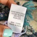 En Crême En Creme boho patterned keyhole dress size M Photo 8