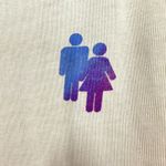 HOMME‎ FEMME Small Beige Logo T Photo 9