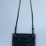 Margot Kari Mini Square Crossbody in Soft Black Leather Minimalist Classic Photo 11