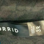 Torrid Black & Purple Pineapple Push-Up Demi Slim Fix Swimsuit Plus Size 3X Photo 5