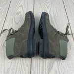 UGG  Hapsburg Waterproof Suede Lace-up Ankle Booties US7 Green Slate $150 Photo 3