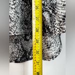 Walter Baker  Snake Print Button-Up blouse long sleeve lightweight 1X Photo 6