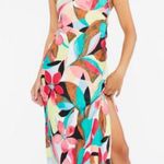 Forever 21  Abstract One Shoulder Summer Dress Photo 3