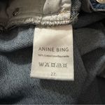 ANINE BING  Distressed High Rise Straight Leg Jeans Size 27 Photo 4