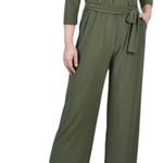 Ny Collection  Olive Green Jumpsuit Photo 0