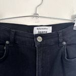 Reformation  Faded Black Destroyed Skinny Jeans Photo 3