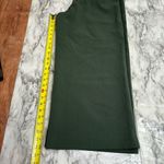 Joie  Dark Green Wide Leg Pants high rise size 6 flat front Photo 6
