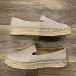 Joie  Cara flat espadrille type shoes.  Cara.  Size: 7.  Subtle metallic gold Photo 2