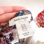 Haute Hippie  Boho Fairy Floral Flutter Sleeve Dress Size M Photo 6