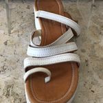 Donald Pliner White Leather Wedge Platform Shoe New $235 NWT Sz 11 Non Photo 10