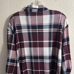 Eden & Olivia  Maternity Plaid Blouse Photo 7