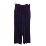 Dana Buchman  Vintage Dark Purple Velvet Silk Blend Pant Blazer Jacket Suit Set Photo 1