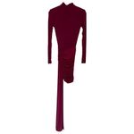 Nookie  Enigma Mini Dress in Ruby X-Small New Womens Long Sleeve Cocktail Photo 3