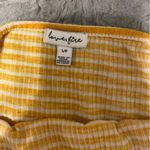 Yellow and White Striped Bodysuit Photo 1
