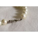 Unique Vintage Vintage Chunky Large Faux Pearl Bib Lobster Claw Clasp Chic Necklace Photo 2