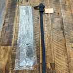 Pearl by Lela Rose Navy Leather Bow Belt Blue Photo 6