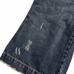 Old Navy  maternity denim shorts distressed sz 2 Bermuda Drawstring Elastic Photo 1