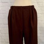 draper's & damon's Chocolate Brown Tailored Pants Photo 1