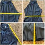 BHLDN Anthropologie Cortland High-Neck Navy Formal Gown Dress US 12 Photo 6