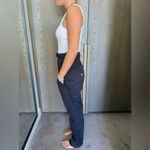 Isabel Marant Etoile Phil zip Patch Pocket Pant Size 34 US6 Faded Night Photo 2