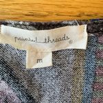 Painted Threads Painted‎ Threads Sweater Womens Size M Brown Knit Southwestern Open Front USA Photo 2