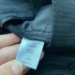 New York And Company Stretch Black Pinstriped Trousers Photo 6